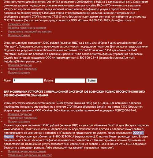 функции подписки