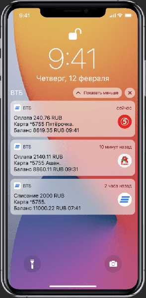 подтверждение и завершение операции