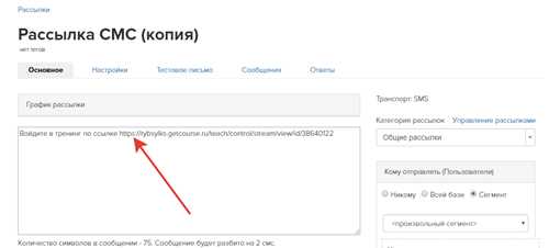 как настроить получение sms через cse.ru
