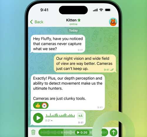 как создать и использовать подписи к сообщениям в telegram
